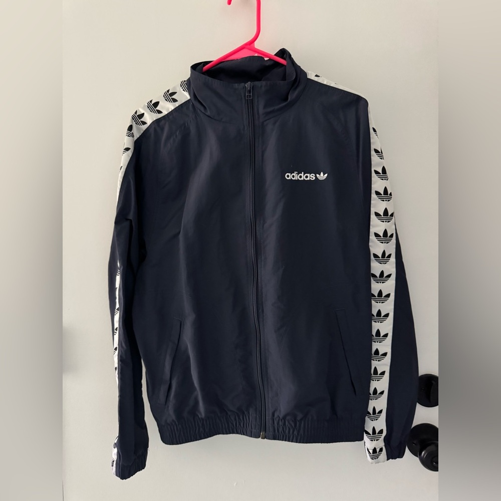 Adidas Navy Blue Track Jacket